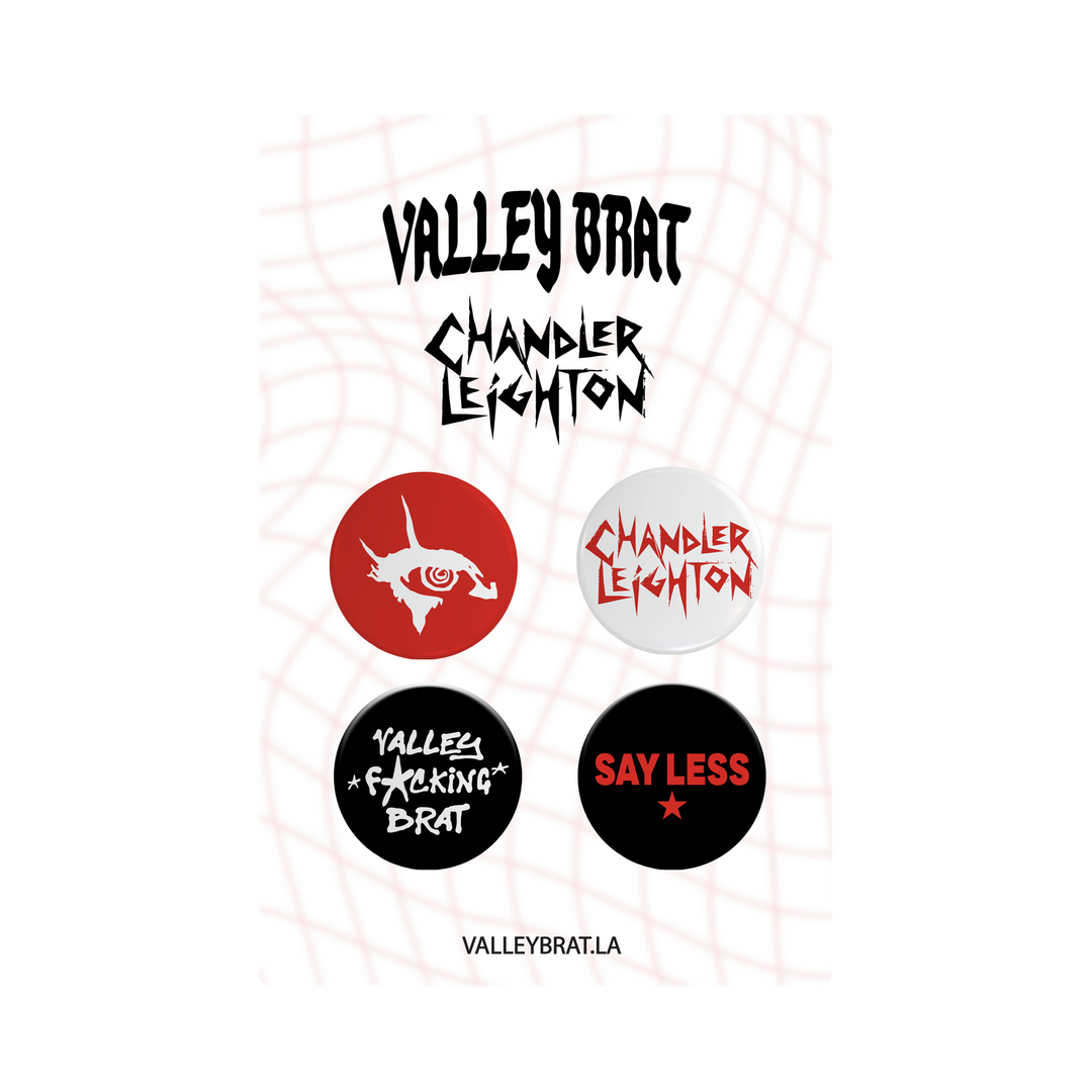 VALLEY BRAT X CHANDLER LEIGHTON PIN PACK