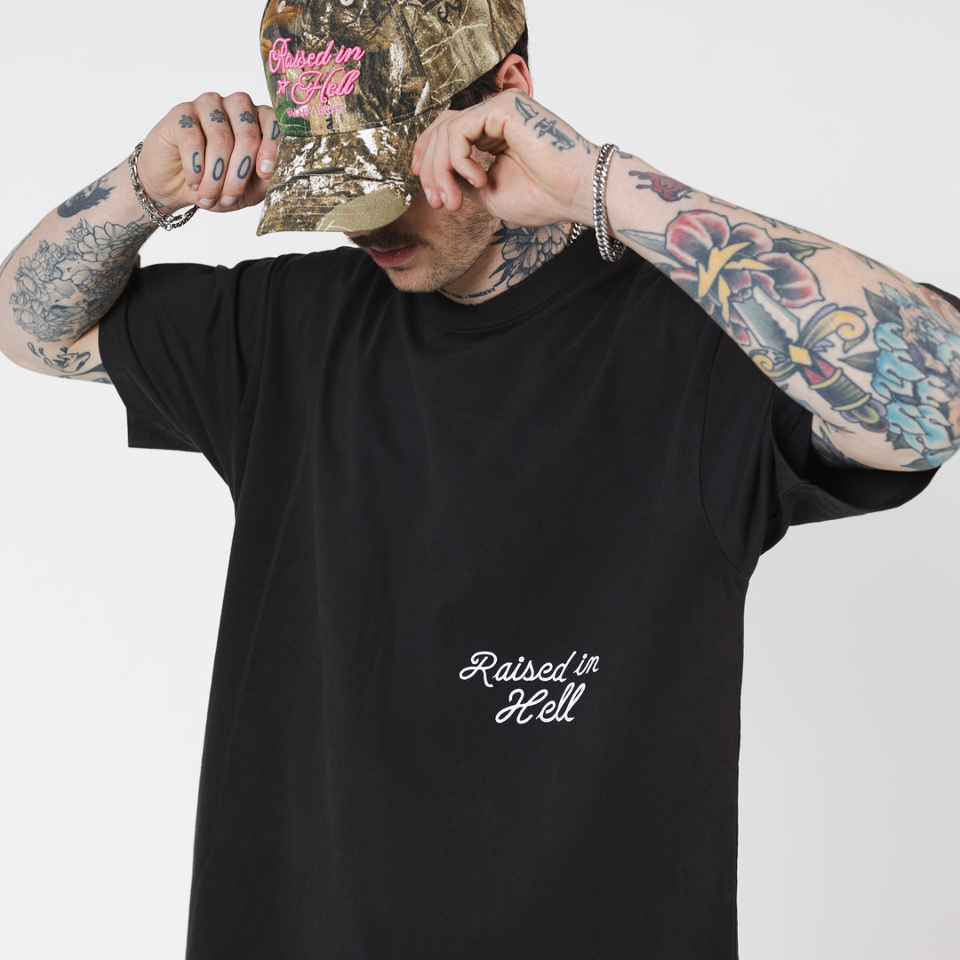 Raised In Hell Rodeo Tee