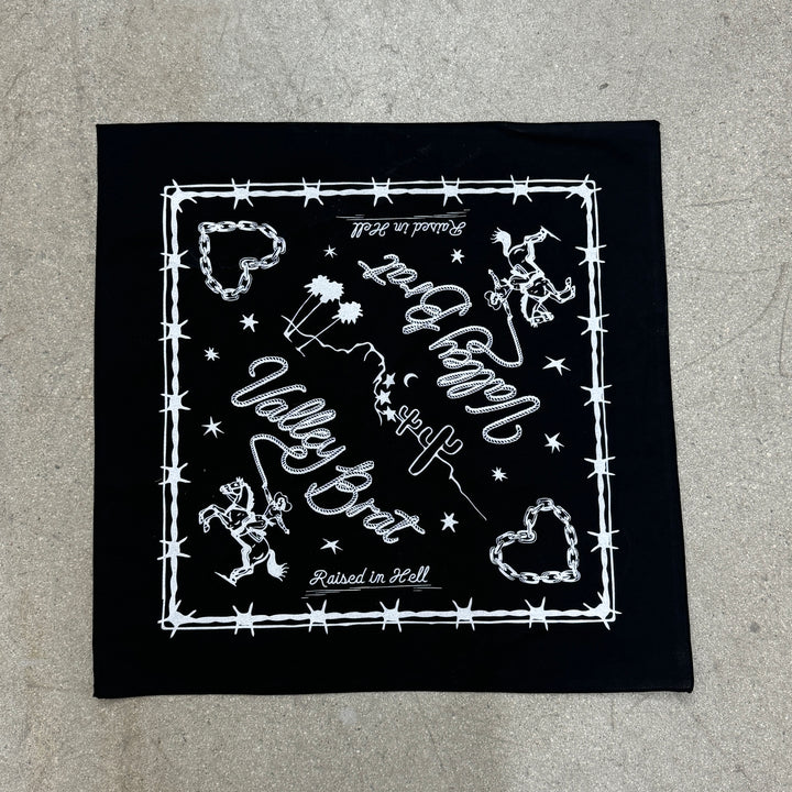 Valley Brat™ Raised In Hell Rodeo Bandana